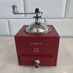 Peugeot 25946 Olivier Roellinger 5.25 Inch Pepper Mill, Chili Red